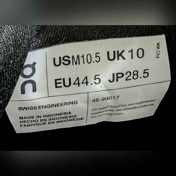 ON Coud runner wide eclipse frost - Picture 4 of 4